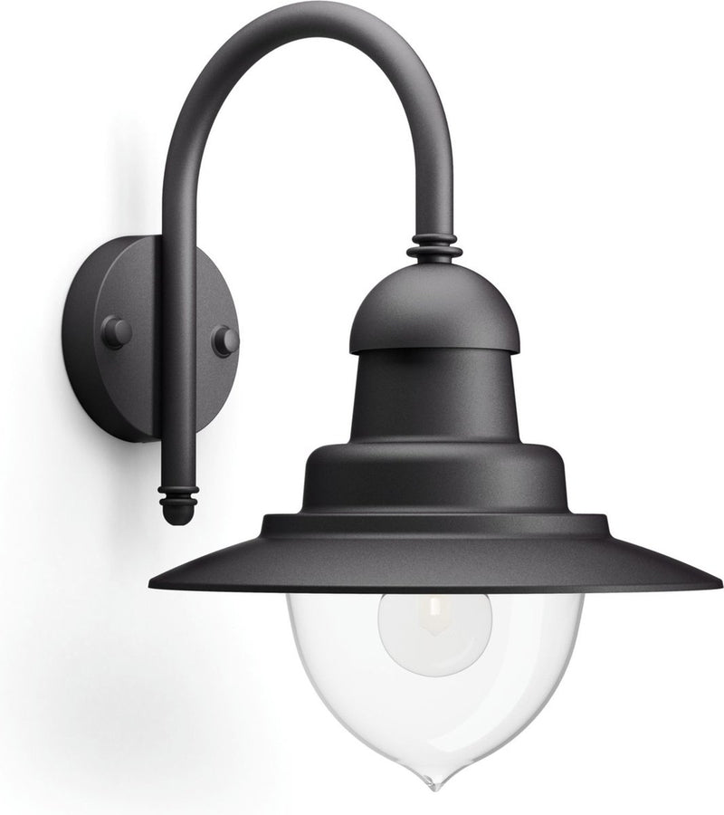 Philips LED Philips Raindrop aplique de exterior - 1 luz - negro