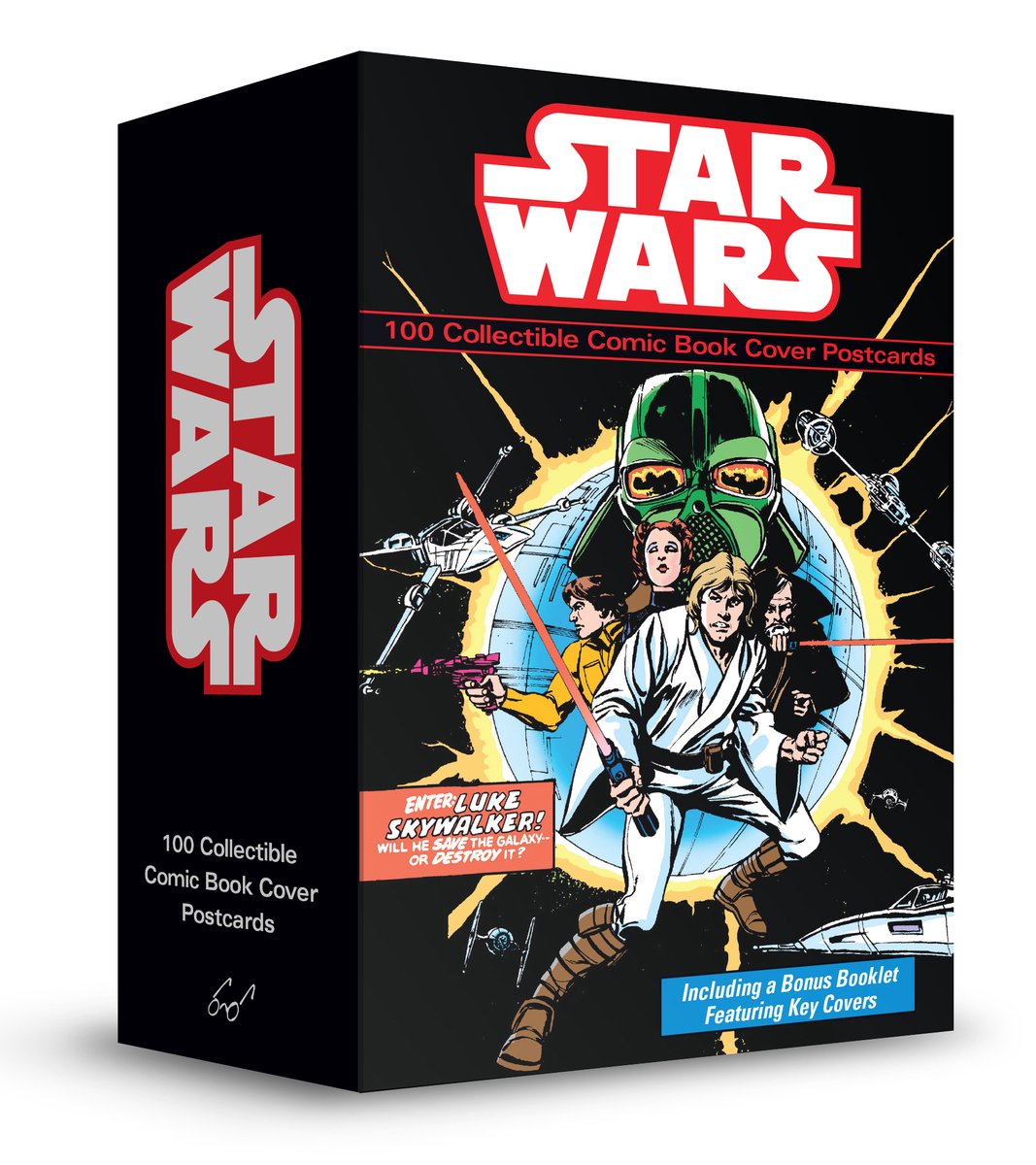 Star Wars - 100 cartoline di copertina di fumetti da collezione di Star Wars