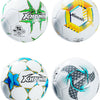 Adrenix voetbal hybrid tech 23cm - kleurrijke voetbal kunstleder.