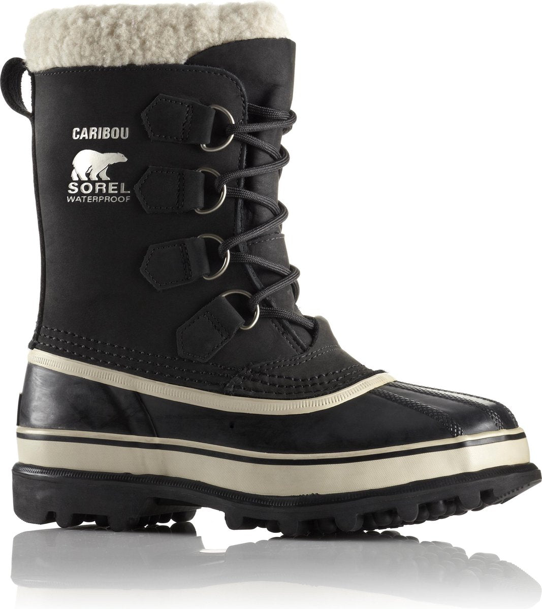 Sorel caribou™ wp women's snowboots - black, stone - maat 41