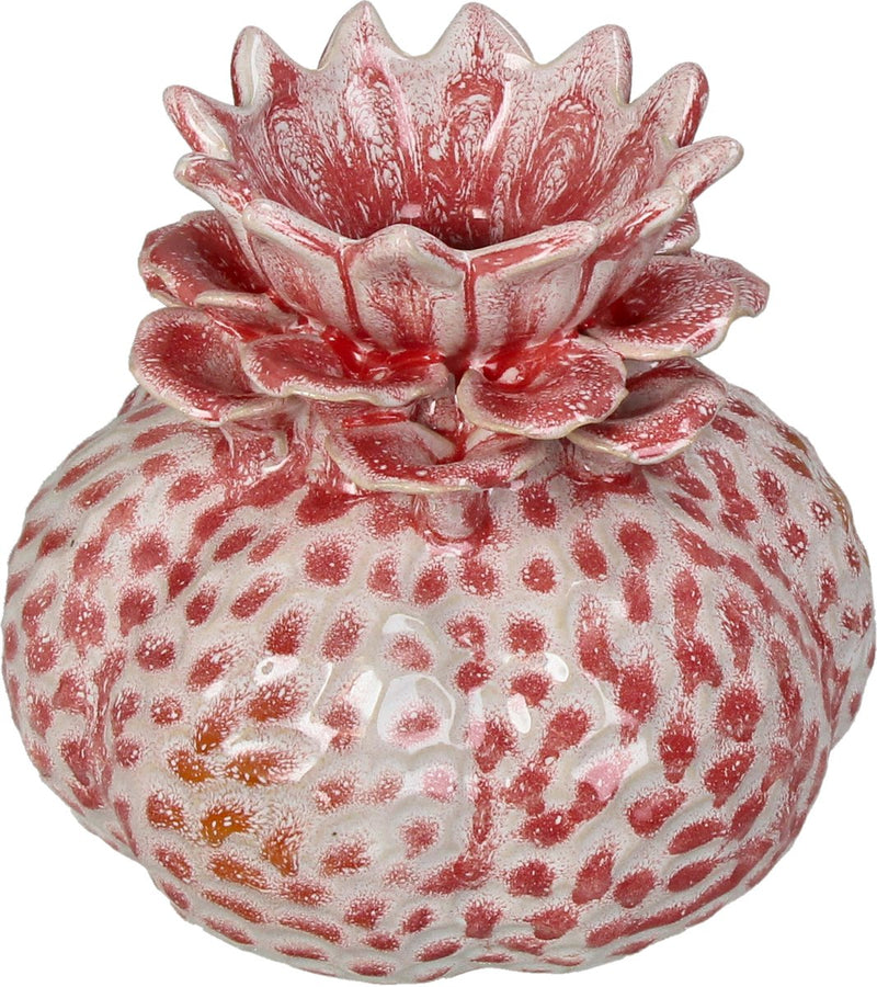 Vaso collezione HD gres rosa 17,5x17,5x15,5cm