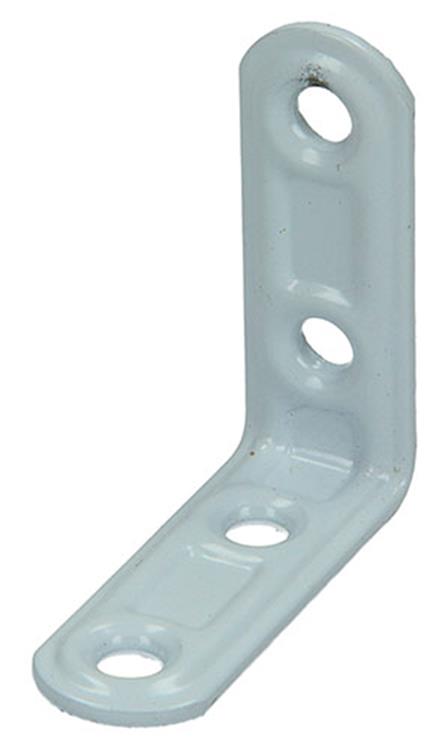 Mack 1013794 - 4 cuadrados plisados ​​pintados de blanco 40x40mm | 10 piezas