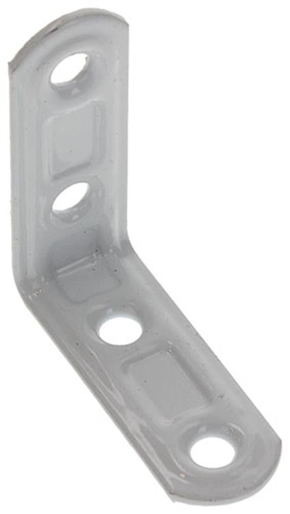 Mack 1013794 - 4 cuadrados plisados ​​pintados de blanco 40x40mm | 10 piezas