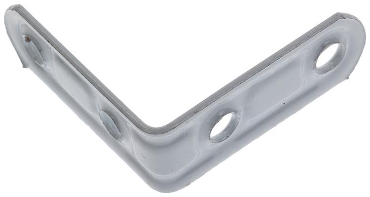 Mack 1013794 - 4 cuadrados plisados ​​pintados de blanco 40x40mm | 10 piezas