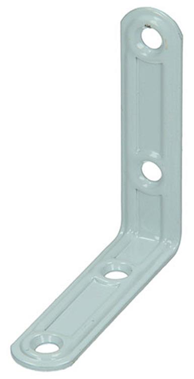 Mack 1013795 - 4 cuadrados plisados ​​pintados de blanco 60x60mm | 10 piezas