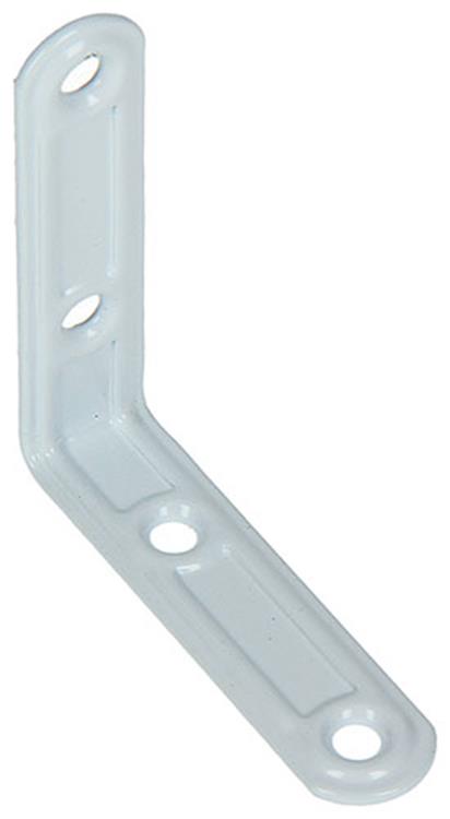 Mack 1013795 - 4 cuadrados plisados ​​pintados de blanco 60x60mm | 10 piezas