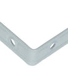 Mack 1013795 - 4 cuadrados plisados ​​pintados de blanco 60x60mm | 10 piezas