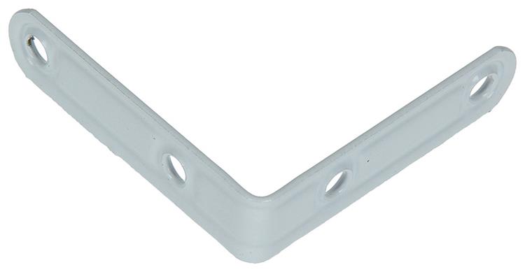 Mack 1013795 - 4 cuadrados plisados ​​pintados de blanco 60x60mm | 10 piezas