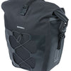 Basil enkele tas navigator waterproof l mik 25-31l 14 x 26 x 42 cm - zwart