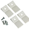 Mack 1013797 - 4 hoekverbinders mini wit | 5 stuks