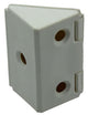 Mack 1013642 - 4 conectores de esquina anchos blancos | 5 piezas