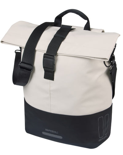 Basil cove shopper mik 14-16l 14 x 29 x 36 cm - zwart wit
