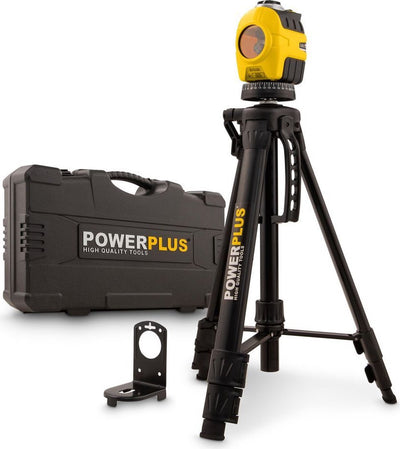 Livella laser autolivellante Powerplus powx720 - max 10 m - linee laser visibili verticali, orizzontali o 90°