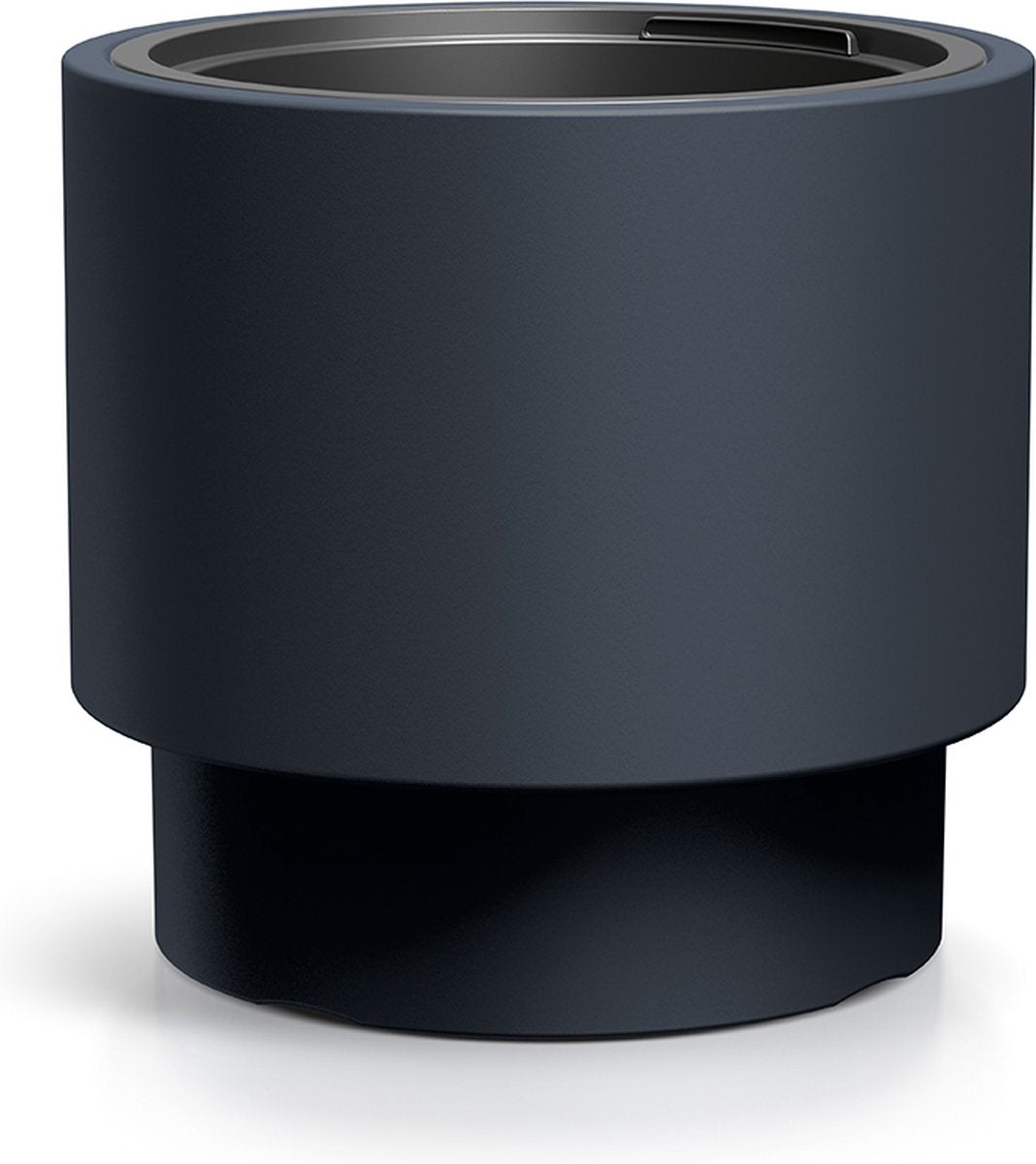 Prosperplast flower pot round heos n slim 30cm anthracite