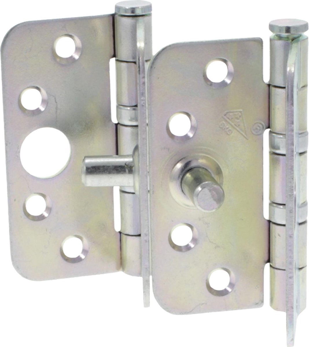 Cerniera a sfera Starx skg3 angolo tondo 89x89 zincata