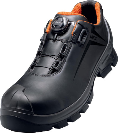 Uvex 6531 6531242 scarpe antinfortunistiche basse s3 misura scarpa (eu): 42 nero arancione 1 paio