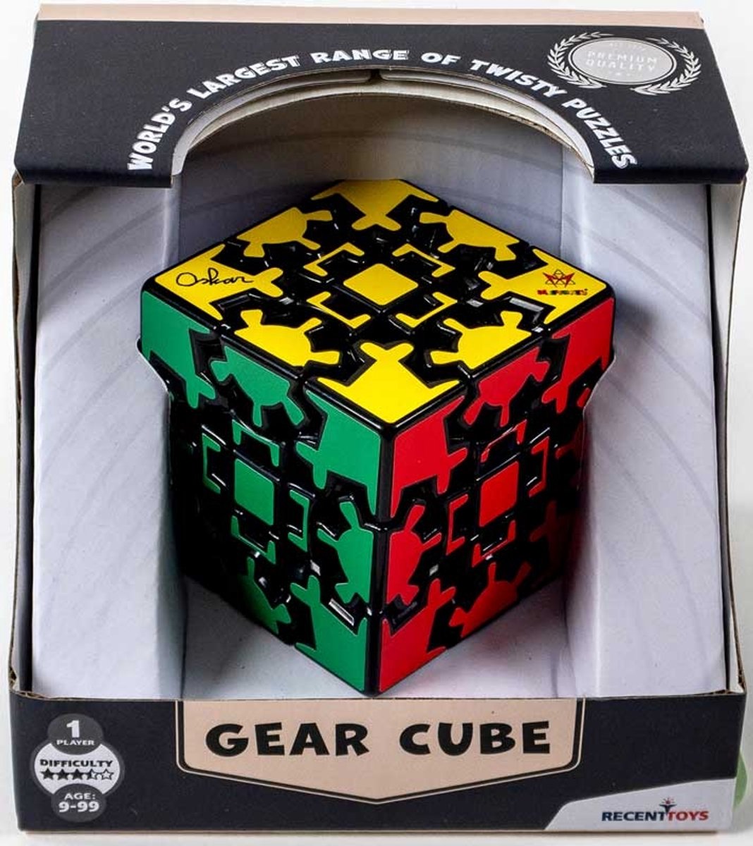 Cubo degli ingranaggi dei giocattoli recenti, puzzle del cervello, giocattolo recente