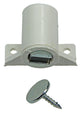 Mack 1013834 - 2 cerraduras magnéticas blancas 3 - 4 kg | 5 piezas