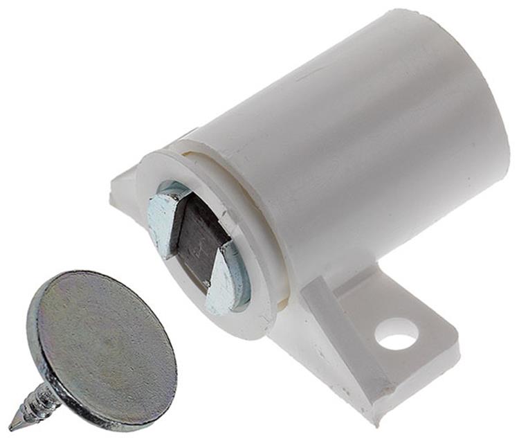 Mack 1013834 - 2 cerraduras magnéticas blancas 3 - 4 kg | 5 piezas