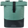 Basil dubbele fietstas cove 28-32l 14 x 29 x 36 cm - groen zwart