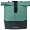 Basil dubbele fietstas cove mik 28-32l 14 x 29 x 36 cm - groen zwart