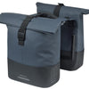 Basil dubbele tas cove mik 2.0 . twin bags cove 28-32l mik navy black