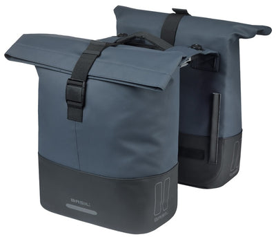 Albahaca doble bolsa cala mik 2.0. bolsas gemelas cove 28-32l mik azul marino negro