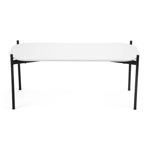 Mesa de recepción medidas paperflow MDF lacado blanco
