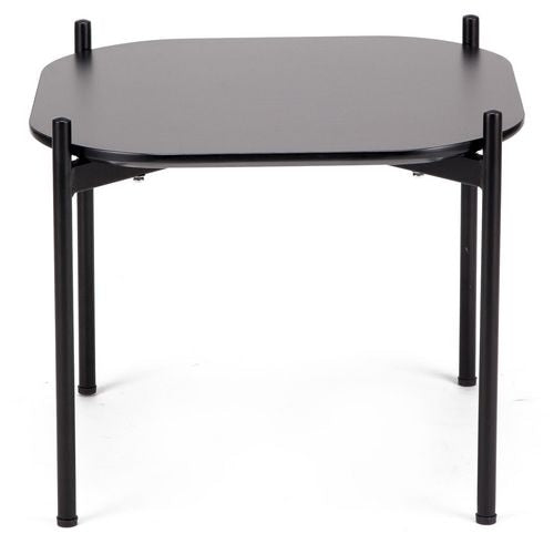 Receptietafel paperflow meet gelakt mdf zwart