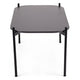 Mesa de recepción Paperflow con MDF lacado en negro