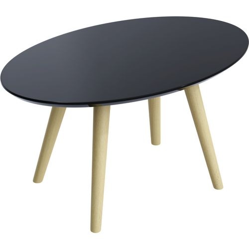 Mesa de recepción paperflow scandi mdf lacado negro