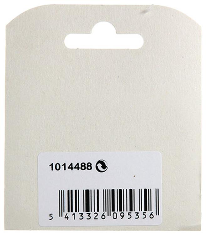 Mack 1014488 - 12 tuercas de impacto de plástico m6 ø 11 mm x 11 mm | 10 piezas