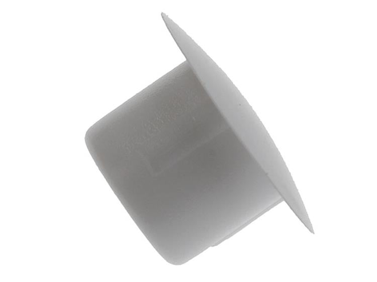 Mack 1014489 - 12 tapas blancas ø 6 mm | 5 piezas