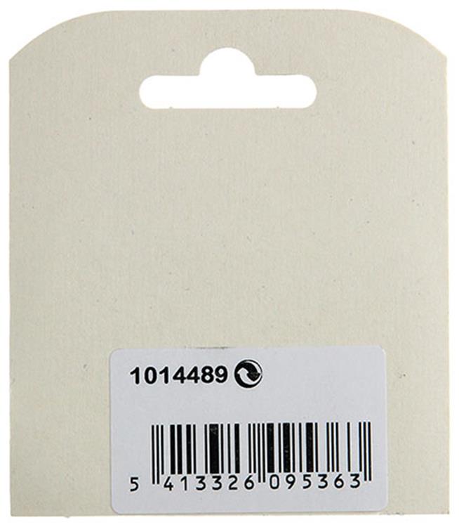 Mack 1014489 - 12 tapas blancas ø 6 mm | 5 piezas