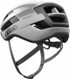 Abus fietshelm wingback gleam silver l - 57-61 cm - zilver - geschikt voor gebruik op racefietsen - gravelbikes - 270 g