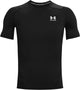Maglia sportiva da uomo Under Armour UA HG Armor Comp SS-BLK - Nera - Bianca