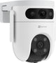 Ezviz h9c dual lens 3k+3k outdoor security camera - 360° pan tilt - patrol mode, night vision human detection - two-way audio - no monthly costs