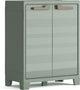 Keter Planet Mobile da esterno basso - 1 ripiano - 44x80x100 cm - grigio chiaro nero