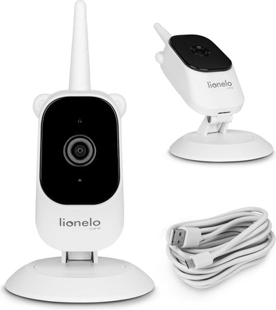 Fotocamera Lionelo Care babyline 3.2 - zoom digitale 3x - comunicazione bidirezionale possibile - opzione di registrazione - risoluzione della fotocamera: 1920 x 1080 px