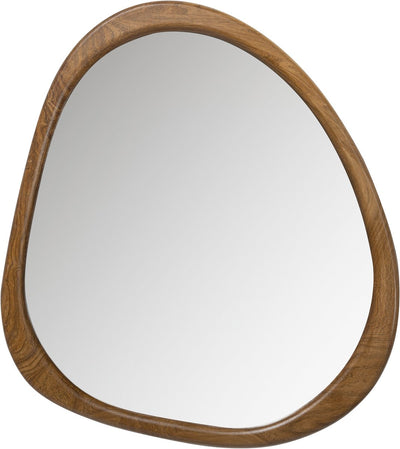 Specchio Wood leif - legno - naturale - 48x44x2