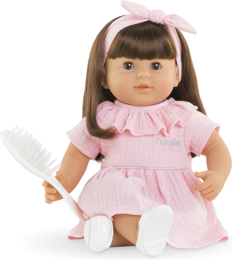 Corolle Mon Grand Poupon Babypop con cabello largo Julie, 36 cm