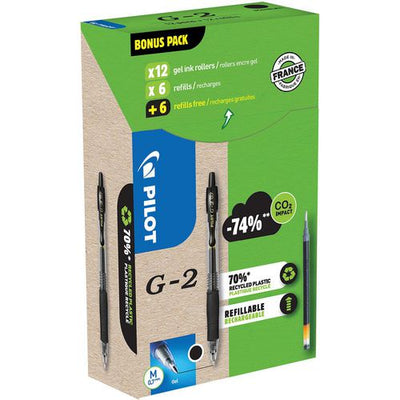 Bolígrafo roller pilot negro 0,7 mm