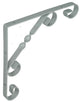 1014749 - suela rústica torneada blanca200x200x13mm | 12 piezas