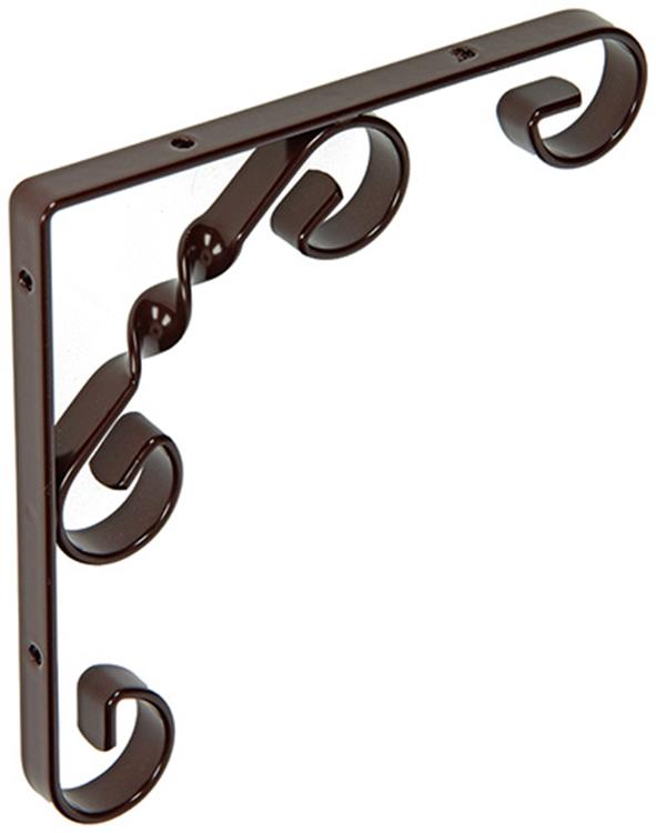 1014752 - Suela cónica torneada rústica marrón 150x150x13mm | 12 piezas