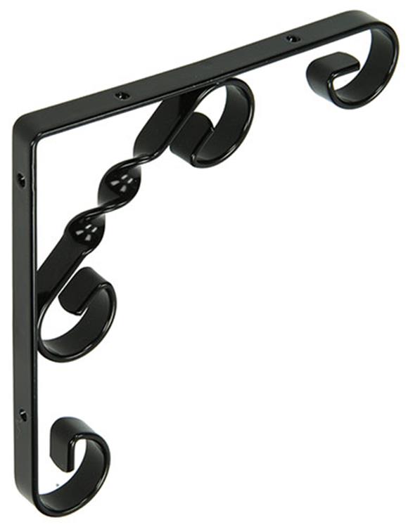 1014756 - Suela cónica torneada rústica negra 150x150x13mm | 12 piezas