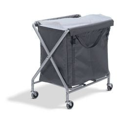 Carrello portabiancheria numatic nx1501 grigio 150 l