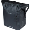 Basil enkele fietstas rivo m tarpaulin mik 12-15l 14 x 25 x 38 cm - zwart