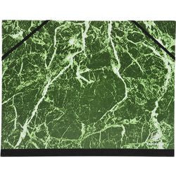Carpetas de dibujo con gomas elásticas 625e verde