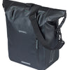 Basil enkele fietstas rivo m tarpaulin mik 12-15l 14 x 25 x 38 cm - zwart
