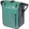 Basil bolsa para bicicleta individual rivo m tarpaulin mik 12-15l 14 x 25 x 38 cm - verde negro